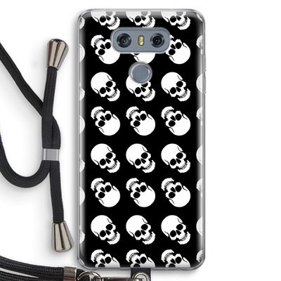 Musketon Skulls: LG G6 Transparant Hoesje met koord