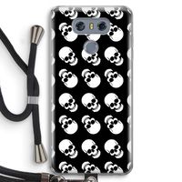 Musketon Skulls: LG G6 Transparant Hoesje met koord