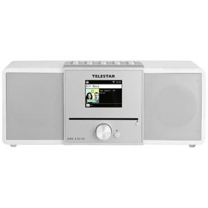 Telestar DIRA S 32i CD Radio/CD-speler DAB+, VHF (FM), Internet DLNA, WiFi, USB, CD, Bluetooth, Internetradio Incl. afstandsbediening Wit