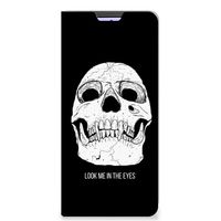 Mobiel BookCase Xiaomi Redmi Note 10 Pro Skull Eyes - thumbnail