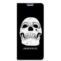 Mobiel BookCase Xiaomi Redmi Note 10 Pro Skull Eyes