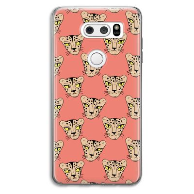Tijger: LG V30 Transparant Hoesje