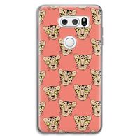 Tijger: LG V30 Transparant Hoesje