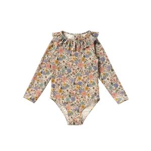 Salted Stories zomer badpak meisjes - multi - Sparkly Fleurs