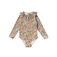 Salted Stories zomer badpak meisjes - multi - Sparkly Fleurs