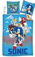 Super Sonic Dekbedovertrek Team Sonic 140 x 200 cm - thumbnail