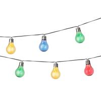 LED-lichtkrans Lumineo Zwart Multicolour Warm wit 4,5 m LED RGB 10