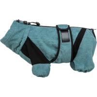 Trixie badjas / huisoverall badstof petrol Trixie badjas / huisoverall badstof petrol