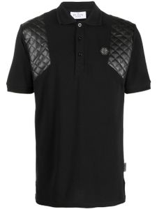 Philipp Plein polo à ornements - Noir