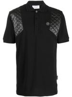 Philipp Plein polo à ornements - Noir