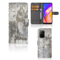 OPPO Reno5 Z | A94 5G | Bookcase | Beton Print