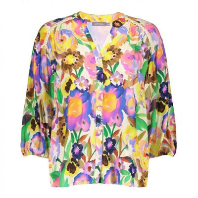 Geisha - Wit | unisex | Blouse | Wit | M | regular | Kamst mode