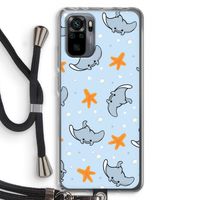 Manta: Xiaomi Redmi Note 10 Pro Transparant Hoesje met koord