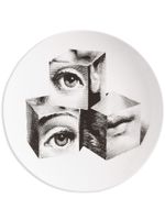 Fornasetti assiette murale Tema e Variazioni N.112 peinte à la main - Blanc - thumbnail