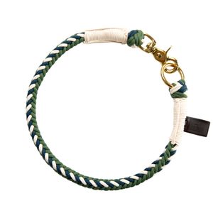 HUNTER Hondenhalsband Tinnum, groen-blauw, Maat: L-XL