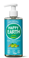 Happy Earth 100% Natuurlijke Hand Soap Cedar Lime - thumbnail