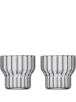 Fferrone Design lot de deux verres Boyd - Tons neutres - thumbnail