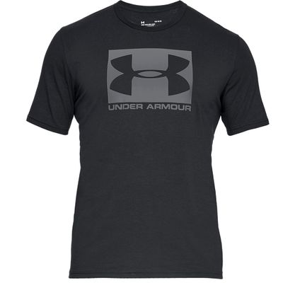 Under Armour T-shirt Sportstyle Zwart Grijs Under Armour T-shirt Sportstyle Zwart Grijs