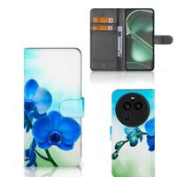 OPPO Find X6 Pro Hoesje Orchidee Blauw - Cadeau voor je Moeder