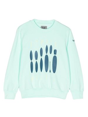 Il Gufo sweat à imprimé graphique - Vert