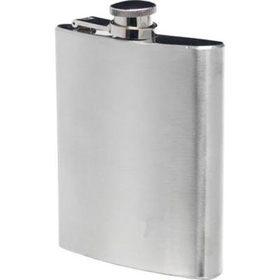 Heupfles - chroom - staal - 200 ml - roestvrij staal drinkfles - zakfles