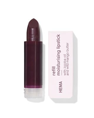 HEMA Navulling Moisturising Lipstick 46 Powerful Plum - Crystal (paars)
