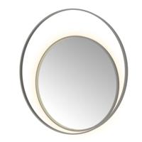 Hotbath &More Mirrors Round2 LED Badkamerspiegel - Rond - 120 cm - Geborsteld Gunmetal