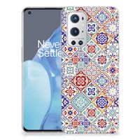 OnePlus 9 Pro TPU Siliconen Hoesje Tiles Color