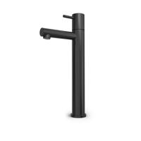 Hotbath Buddy Fonteinkraan - uitloop 11cm - opbouw - hoog model - Geborsteld zwart PVD EH001MBP