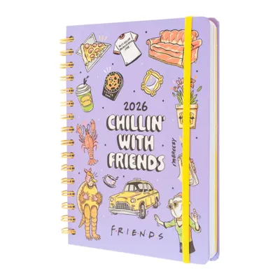 A5 Friends Cartoons Agenda 2026