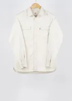 Levi&apos;s White vintage denim shirt in size M