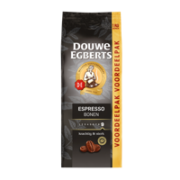 Douwe Egberts Espresso Voordeelpak - Koffiebonen 1 KG