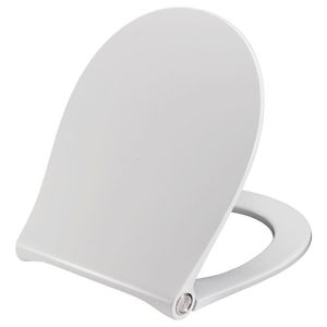 Pressalit Sway uni closetzitting met deksel softclosing plus quickrelease wit 970000-bl6999