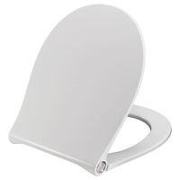 Pressalit Sway uni closetzitting met deksel softclosing plus quickrelease wit 970000-bl6999