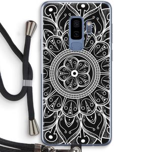 Roses Are Red: Samsung Galaxy S9 Plus Transparant Hoesje met koord