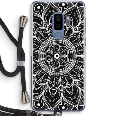Roses Are Red: Samsung Galaxy S9 Plus Transparant Hoesje met koord