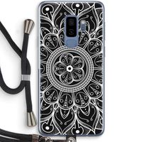 Roses Are Red: Samsung Galaxy S9 Plus Transparant Hoesje met koord
