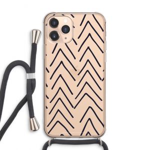 Marrakech Arrows: iPhone 11 Pro Max Transparant Hoesje met koord