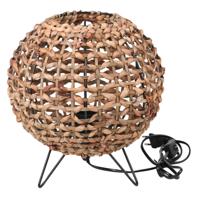 Tafellamp Bali - zeegras - rond/bol - 30 cm - Boho/Ibiza stijl - natuurlijk wonen Tafellamp Bali - zeegras - rond/bol - 30 cm - Boho/Ibiza stijl - natuurlijk wonen