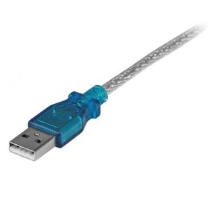 StarTech.com 1-poorts USB-naar-RS232 DB9 seriële adapterkabel M/M