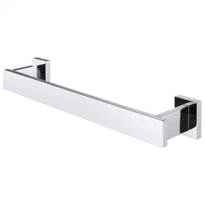Enkele handdoekhouder Haceka Edge | Wandmontage | 25 cm | RVS | Rechthoekig | Chroom