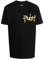 Philipp Plein t-shirt en coton à logo imprimé - Noir