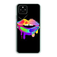 Lip Palette: Google Pixel 5a 5G Transparant Hoesje