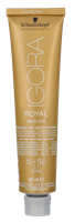 Schwarzkopf - Igora Absolutes Permanent Color Creme 5-50 Light Brown-Gold Natural 60 ml