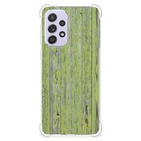 Samsung Galaxy A33 Stevig Telefoonhoesje Green Wood