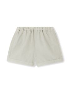 Bonpoint short en coton à taille élastiquée - Gris