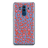 Leopard blue: Huawei Mate 10 Pro Transparant Hoesje