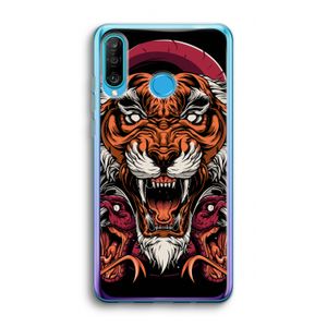 Tiger and Rattlesnakes: Huawei P30 Lite Transparant Hoesje