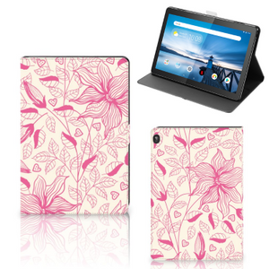 Lenovo Tablet M10 Tablet Cover Pink Flowers