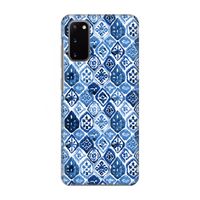 Blauw motief: Volledig geprint Samsung Galaxy S20 Hoesje